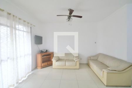 Sala de apartamento para alugar com 3 quartos, 104m² em Balneario Cidade Atlantica, Guarujá