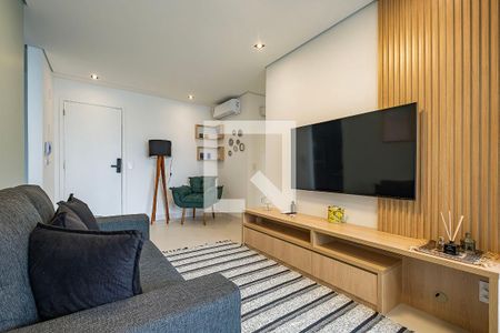Sala/Cozinha de apartamento para alugar com 2 quartos, 59m² em Jardins, São Paulo