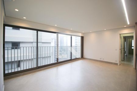 Sala de apartamento para alugar com 2 quartos, 67m² em Indianópolis, São Paulo