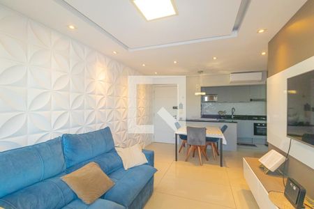 Sala de apartamento à venda com 2 quartos, 76m² em Marechal Rondon, Canoas