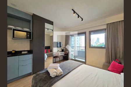 Studio de kitnet/studio para alugar com 1 quarto, 24m² em Vila Olímpia, São Paulo