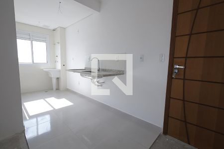 Cozinha de apartamento à venda com 2 quartos, 54m² em Vila Pires, Santo André