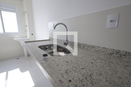 Cozinha de apartamento à venda com 2 quartos, 54m² em Vila Pires, Santo André