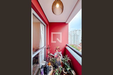Varanda da Sala de apartamento à venda com 2 quartos, 55m² em Vila Mariana, São Paulo