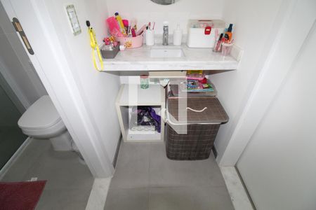 Banheiro da Suíte 1 de apartamento para alugar com 2 quartos, 77m² em Jardim Satélite, São José dos Campos