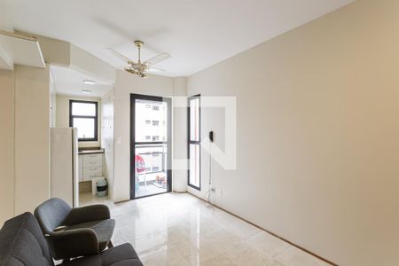 Sala de apartamento para alugar com 1 quarto, 39m² em Vila Nova Conceição, São Paulo
