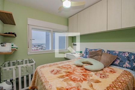 Suíte de apartamento à venda com 2 quartos, 65m² em Jardim Lindóia, Porto Alegre