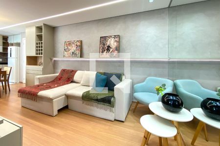 Sala de apartamento à venda com 2 quartos, 54m² em Liberdade, Belo Horizonte