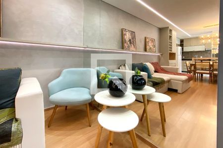 Sala de apartamento à venda com 2 quartos, 54m² em Liberdade, Belo Horizonte
