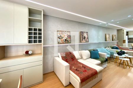Sala de apartamento à venda com 2 quartos, 54m² em Liberdade, Belo Horizonte