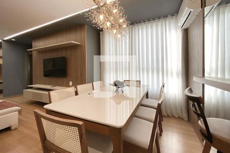 Sala de jantar de apartamento à venda com 2 quartos, 54m² em Liberdade, Belo Horizonte