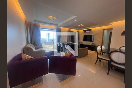 Sala de apartamento à venda com 3 quartos, 110m² em Serrinha, Goiânia