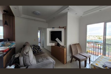 Sala de apartamento para alugar com 2 quartos, 59m² em Vila Gepina, Itaquaquecetuba