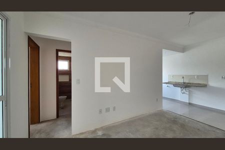 Sala de apartamento à venda com 2 quartos, 54m² em Vila Pires, Santo André