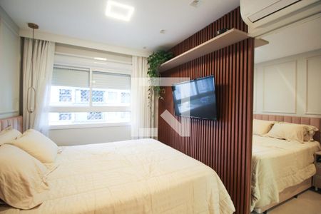 Suíte  de apartamento à venda com 2 quartos, 70m² em Jardim das Acacias, São Paulo
