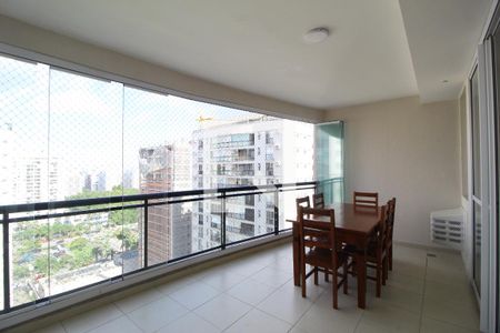 Sala - Varanda de apartamento para alugar com 4 quartos, 169m² em Barra Olímpica, Rio de Janeiro