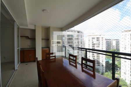 Sala - Varanda de apartamento para alugar com 4 quartos, 169m² em Barra Olímpica, Rio de Janeiro