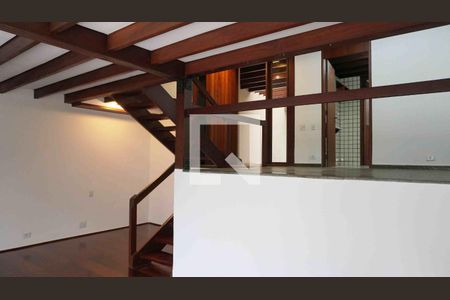 Sala -  de casa de condomínio para alugar com 2 quartos, 176m² em Centro de Apoio I (alphaville), Santana de Parnaíba