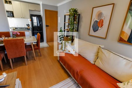 Sala de apartamento à venda com 2 quartos, 53m² em Paraíso do Morumbi, São Paulo