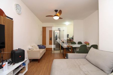 Sala  de apartamento à venda com 2 quartos, 69m² em Paraíso do Morumbi, São Paulo