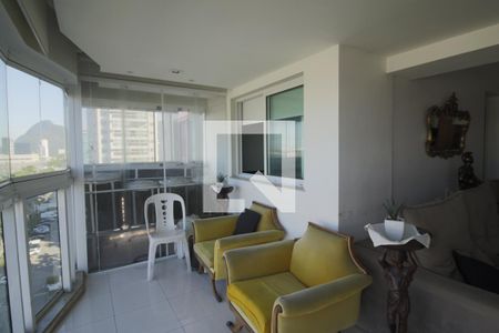 Varanda de apartamento à venda com 3 quartos, 120m² em Barra Olímpica, Rio de Janeiro