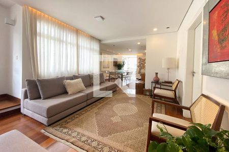 Sala de apartamento à venda com 4 quartos, 358m² em Cruzeiro, Belo Horizonte