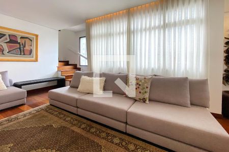 Sala de apartamento à venda com 4 quartos, 358m² em Cruzeiro, Belo Horizonte