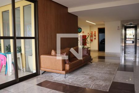 Hall de entrada de apartamento para alugar com 3 quartos, 73m² em Parque Amazonia, Goiânia