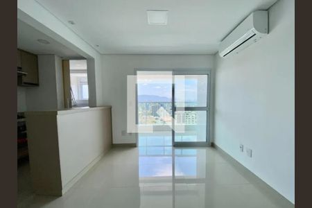 Sala/cozinha de apartamento para alugar com 2 quartos, 68m² em Embaré, Santos
