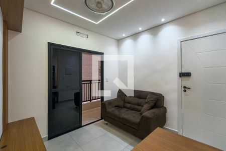 Sala de apartamento para alugar com 2 quartos, 61m² em Vila Tupi, Praia Grande