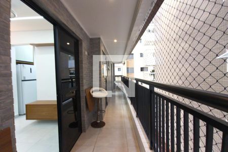 Sacada  de apartamento para alugar com 2 quartos, 61m² em Vila Tupi, Praia Grande