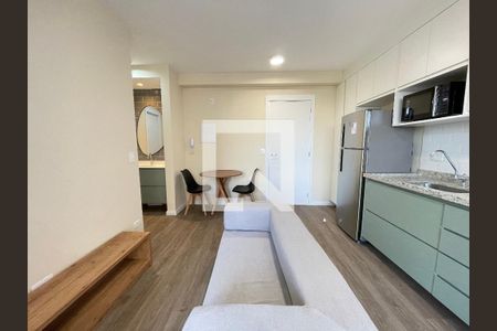 Sala/Cozinha de apartamento para alugar com 1 quarto, 35m² em Instituto de Previdencia, São Paulo