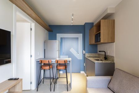 Sala de apartamento para alugar com 1 quarto, 30m² em Vila Nova Conceição, São Paulo