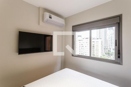Quarto Suíte de apartamento para alugar com 1 quarto, 30m² em Vila Nova Conceição, São Paulo
