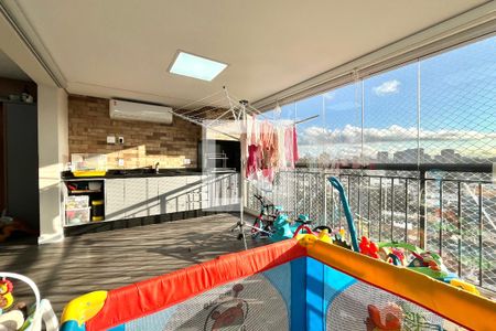 Varanda de apartamento à venda com 4 quartos, 128m² em Vila Guarani, São Paulo