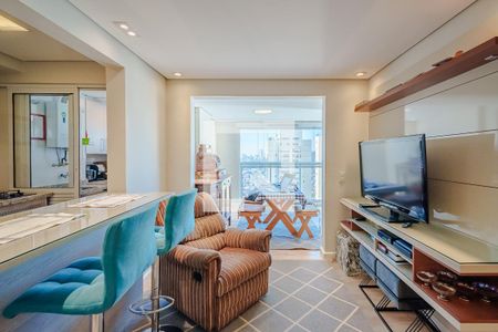 Sala de apartamento para alugar com 2 quartos, 66m² em Ferreira, São Paulo