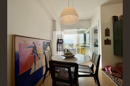 Sala de Jantar de apartamento à venda com 2 quartos, 77m² em Vila da Serra, Nova Lima