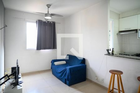 Sala de apartamento à venda com 2 quartos, 47m² em Vila Caraguata, São Paulo