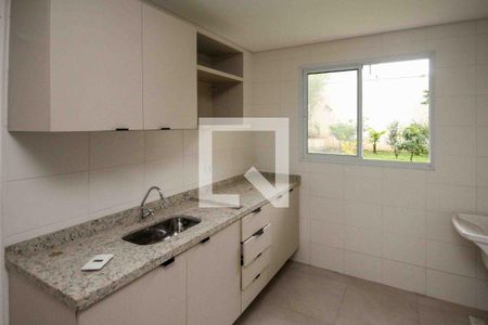 Cozinha e Área de Serviço de apartamento para alugar com 2 quartos, 42m² em Vila Zelina, São Paulo