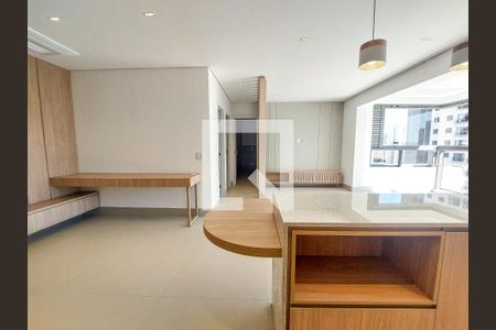 Sala de apartamento para alugar com 2 quartos, 81m² em Brooklin, São Paulo