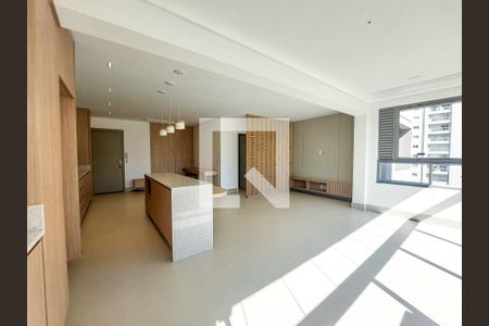 Sala/Cozinha de apartamento para alugar com 2 quartos, 81m² em Brooklin, São Paulo