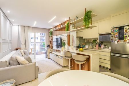 Sala de apartamento para alugar com 2 quartos, 68m² em Jardim Tupanci, Barueri