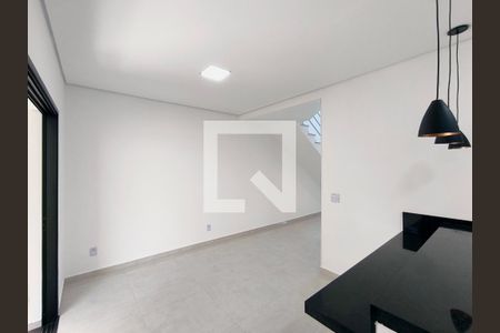 Sala de Jantar e Cozinha de casa de condomínio à venda com 3 quartos, 152m² em Corrupira, Jundiaí