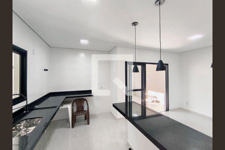 Sala de Jantar e Cozinha de casa de condomínio à venda com 3 quartos, 152m² em Corrupira, Jundiaí