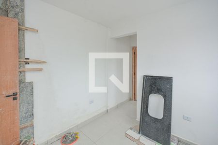 Sala/Cozinha de apartamento à venda com 1 quarto, 24m² em Vila Gea, São Paulo