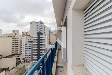 Varanda de apartamento à venda com 1 quarto, 34m² em República, São Paulo
