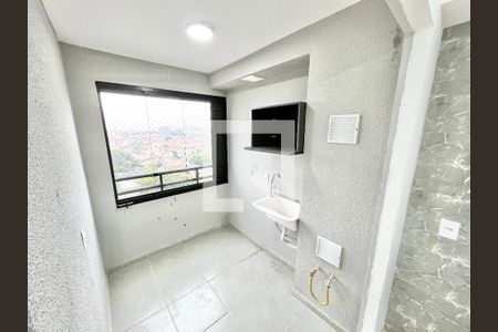 Varanda da Sala / Àrea de Serviço de apartamento para alugar com 2 quartos, 40m² em Jardim Cachoeira, São Paulo