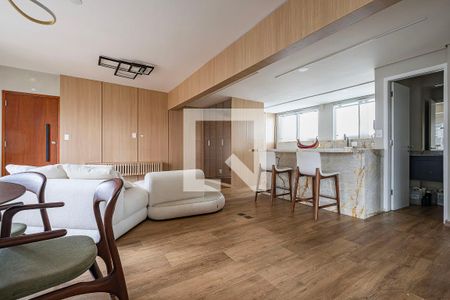 Sala/Cozinha de apartamento para alugar com 2 quartos, 90m² em Jardim Paulistano, São Paulo