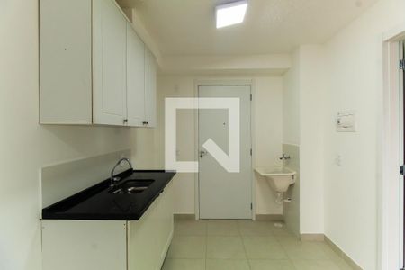 Sala/Cozinha de apartamento para alugar com 1 quarto, 27m² em Brás, São Paulo