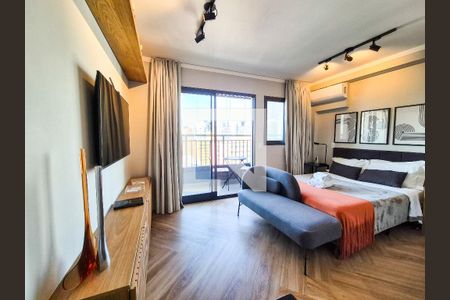 Sala/Quarto de kitnet/studio para alugar com 1 quarto, 27m² em República, São Paulo